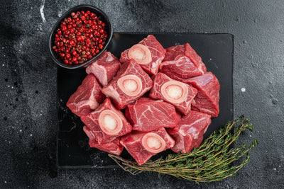 Halal Beef With Bone Diced