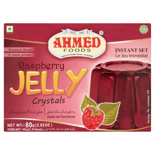 Ahmed Halal Raspberry Jelly 70g
