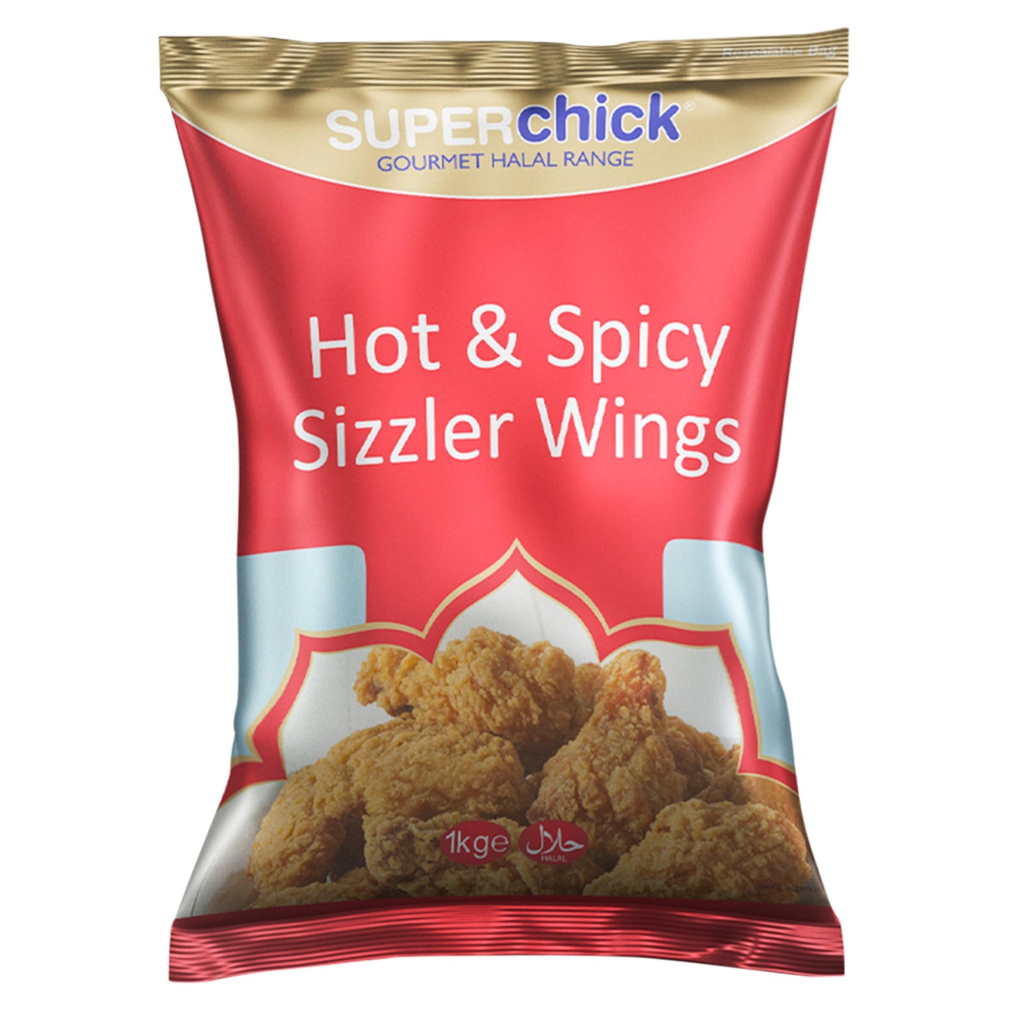 Superchick Hot & Spicy Sizzler Wings 1kg