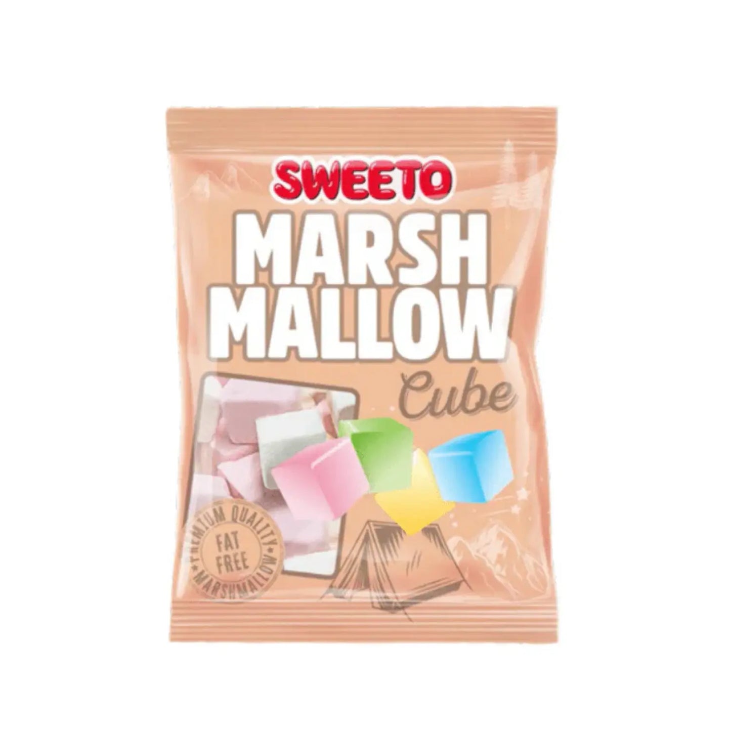 Sweeto Marshmallow Bag Cube (140g) - DesiMe
