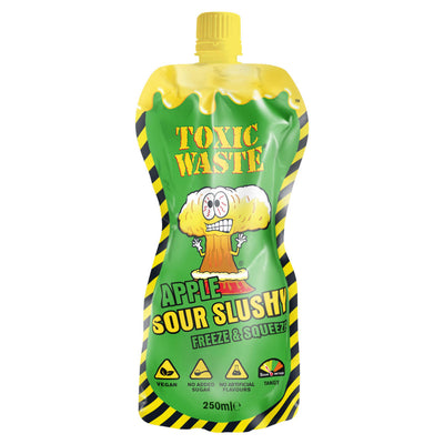 Toxic Waste Apple Sour Slushy 250ml