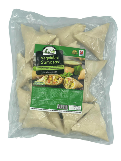 DesiMe 18 Vegetable Samosas