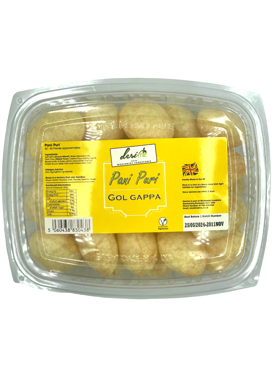 DesiMe Gol Goppa Pani Puri - DesiMe