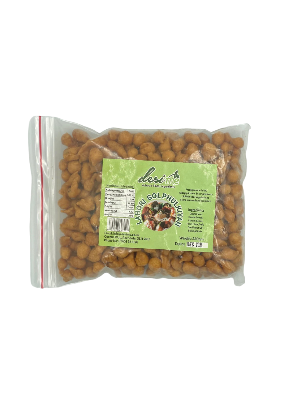 DesiMe Lahori Gol Phulkiyan 230g - DesiMe