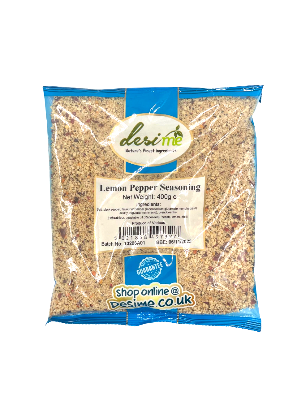 DesiMe Lemon Pepper Seasoning 400g