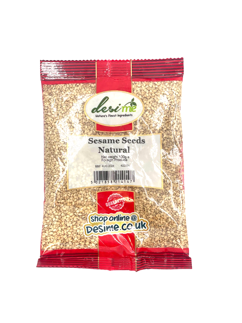 DesiMe Sesame Seeds Natural 100g - DesiMe