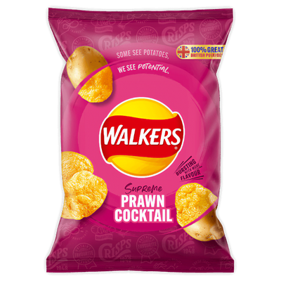 Walkers Prawn Cocktail 6X25g