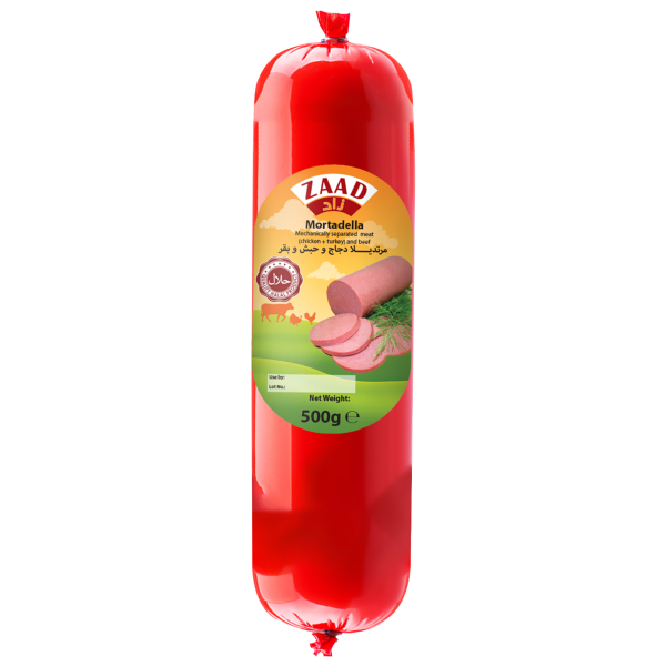Zaad Mortadella (Sausage) Chicken & Beef 500g