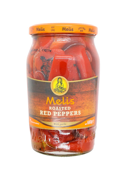Melis Roasted Red Peppers 680g - DesiMe