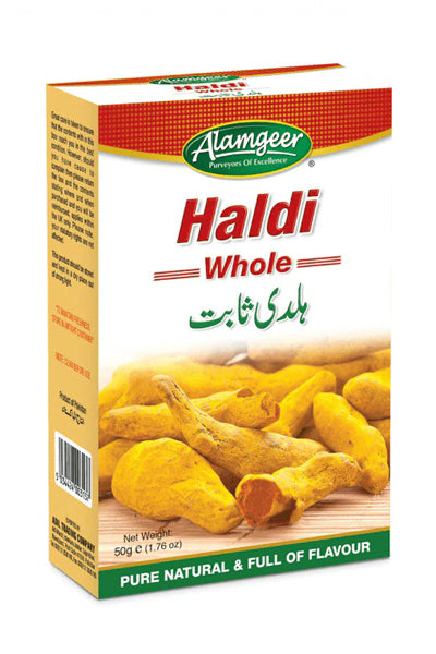 Alamgeer Haldi Whole 50g (Turmeric) - DesiMe