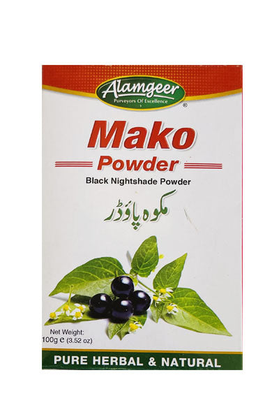 Alamgeer Mako Powder 100g (Black Nightshade) - DesiMe