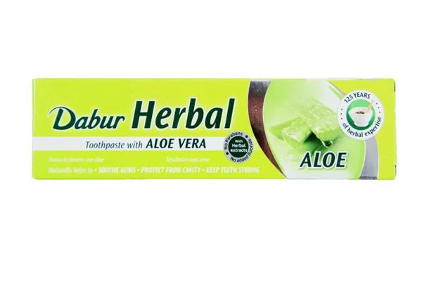 Dabur Herbal Aloe Vera Toothpaste 100ml - DesiMe