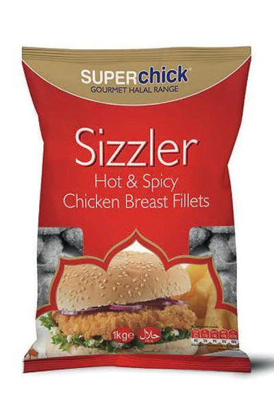 Superchick Sizzler Hot & Spicy Fillets 1kg - DesiMe