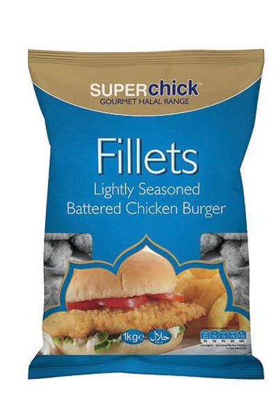 Superchick Lightly Seasoned Fillets 1kg - DesiMe