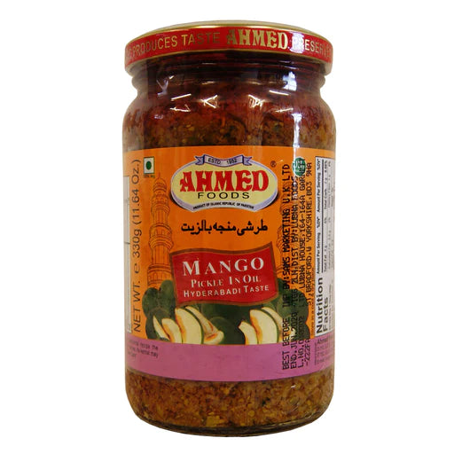 Ahmed Mango Pickle Hyderabadi Taste 330g - DesiMe