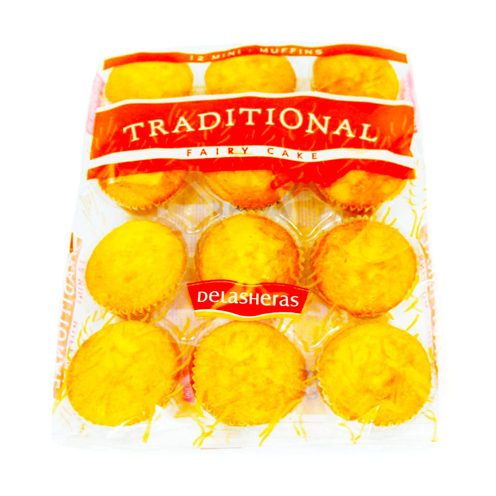 Delasheras 12 Traditional Fairy Cakes 280g - DesiMe