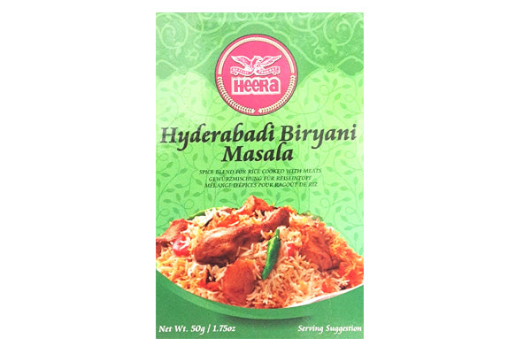Heera Hyderabadi Biryani Masala 100g - DesiMe