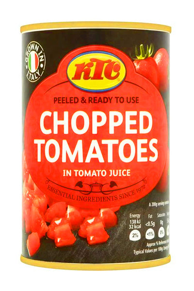 KTC Chopped Tomatoes Tin 400g - DesiMe