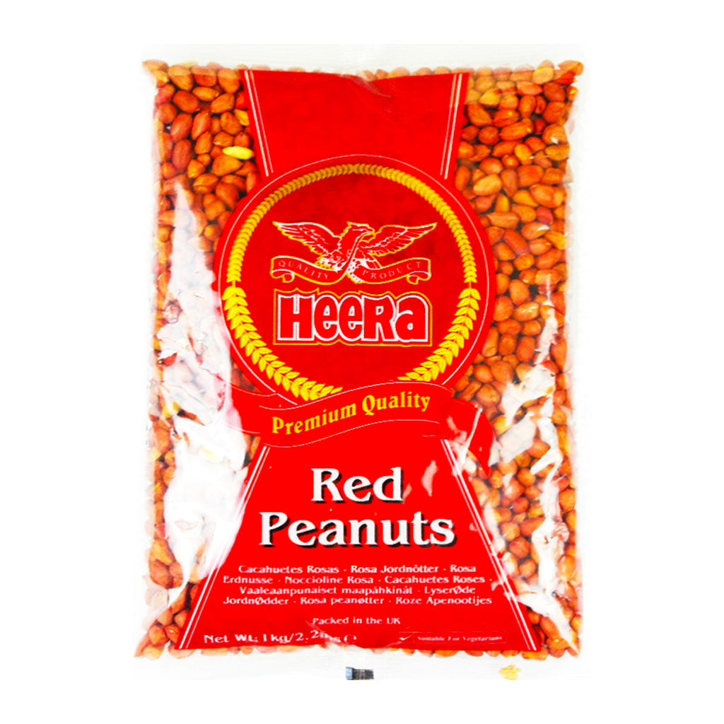 Heera Red Peanuts 1kg - DesiMe
