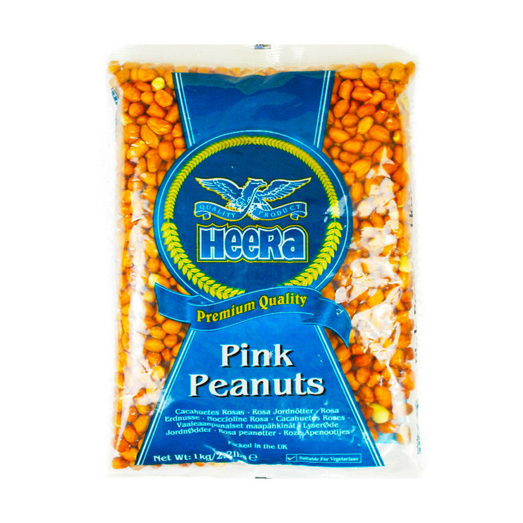 Heera Pink Peanuts 1kg - DesiMe