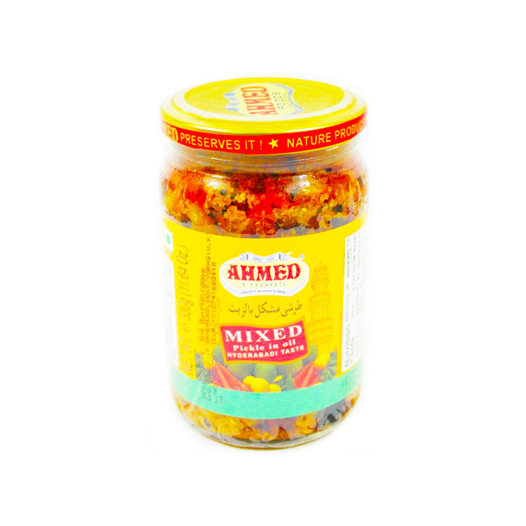 Ahmed Mixed Pickle Hyderabadi Taste 330g - DesiMe