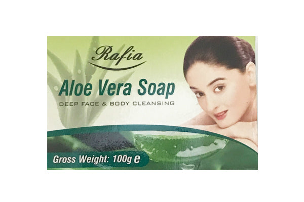 Rafia Aloe Vera Soap 100g - DesiMe