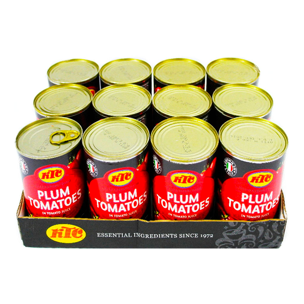 KTC Plum Tomato Case 12x400g - DesiMe