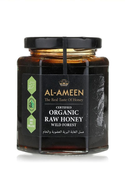 Al-Ameen Organic Raw Honey (Certified) 340g - DesiMe