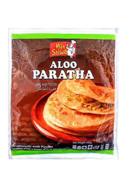 Mon Salwa 3 Stuffed Aloo Parathas 420g - DesiMe