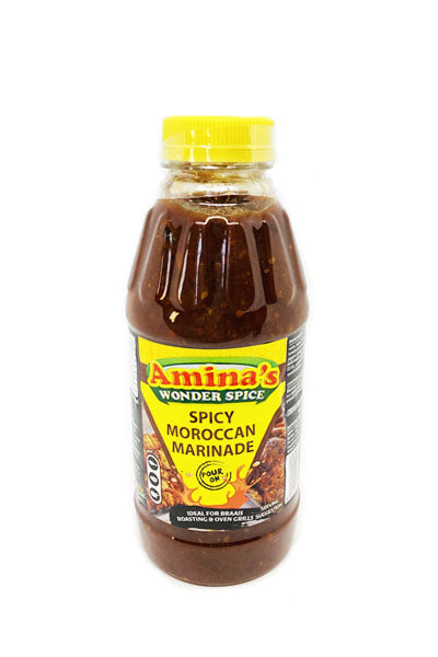 Amina's Spicy Moroccan Marinade 500ml - DesiMe