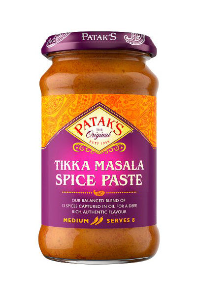 Patak's Tikka Masala Spice Paste Medium 283g - DesiMe