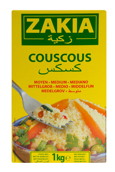 Zakia Couscous Medium 1kg - DesiMe