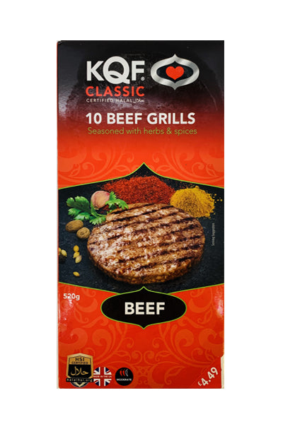 KQF Classic 10 Beef Grill 520g