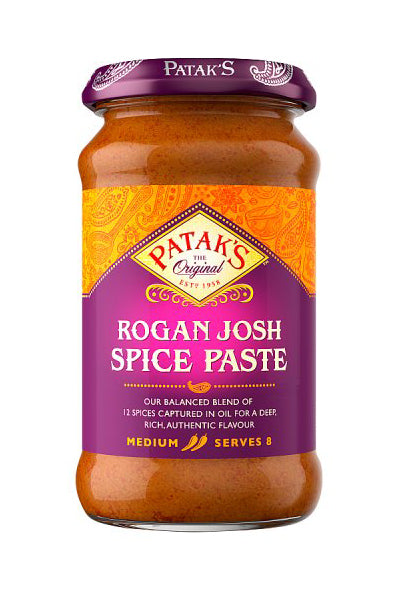 Patak's Rogan Josh Spice Paste Medium 283g - DesiMe