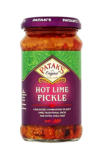 Patak's Lime Pickle Hot 283g - DesiMe