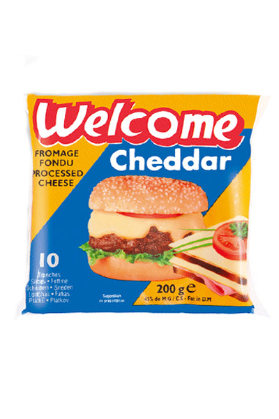 Welcome Cheddar 10 Slices 200g - DesiMe