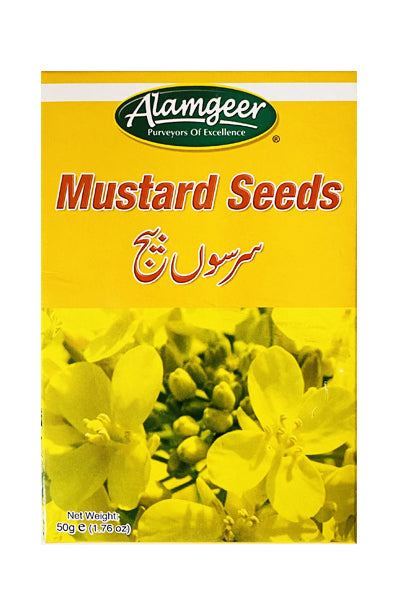 Alamgeer Mustard Seeds 50g - DesiMe