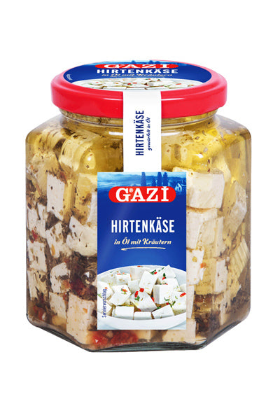 Gazi Salad Cheese In Oil With Herbs 375g - DesiMe