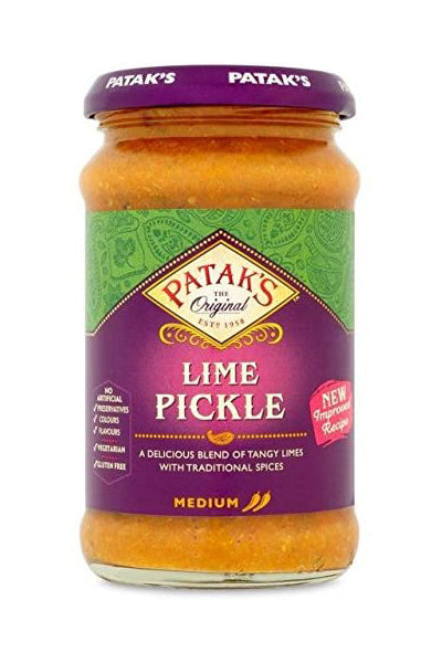 Patak's Lime Pickle Medium 283g - DesiMe