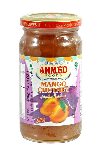 Ahmed Mango Chutney (hot) 400g - DesiMe