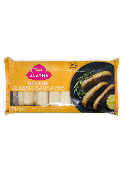 Zulekha 14 Classic Chicken Sausages 784g - DesiMe