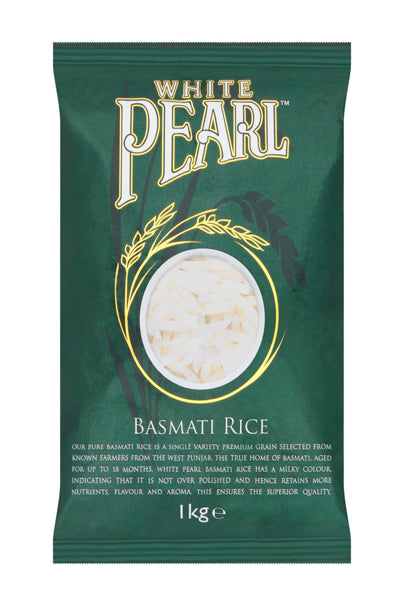 White Pearl Basmati Rice - DesiMe