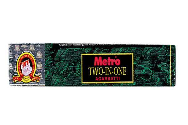 Metro Two In One Agarbatti 30g - DesiMe