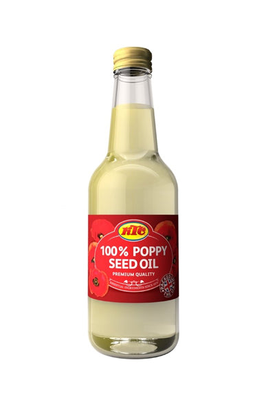KTC Pure Poppy Seed Oil 250ml - DesiMe