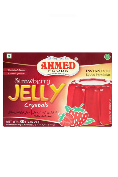 Ahmed Halal Strawberry Jelly 70g - DesiMe