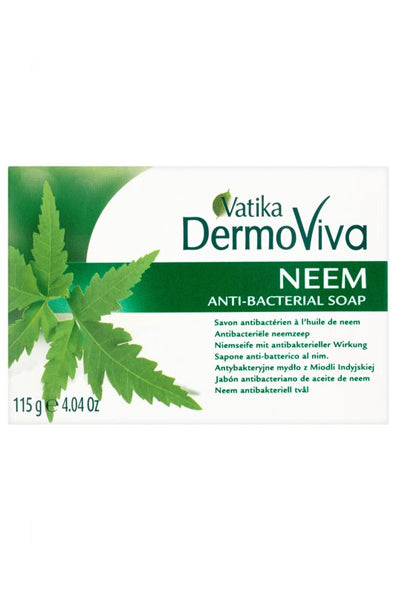 Vatika Dermo Viva Neem Anti Bacterial Soap 115g - DesiMe