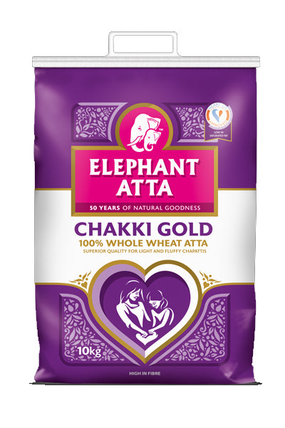 Elephant Chakki Atta 10kg - DesiMe