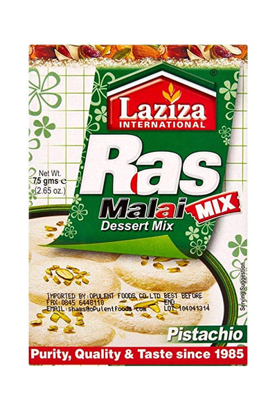 Laziza Rasmalai Mix Pistachio 75g - DesiMe