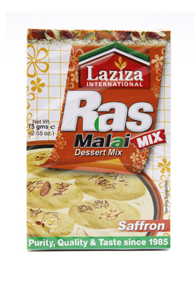 Laziza Rasmalai Mix Saffron 75g - DesiMe