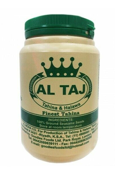 Al Taj Finest Tahina & Halawa 907g - DesiMe